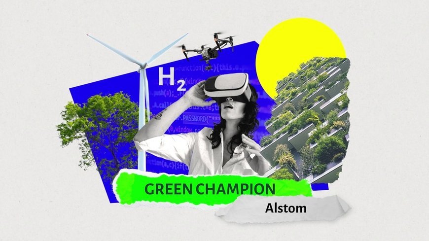 Alstom nommé « Green Champion » par Agoria, fédération des entreprises technologiques belges 